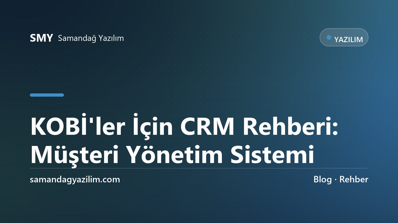 CRM müşteri yönetim sistemi paneli