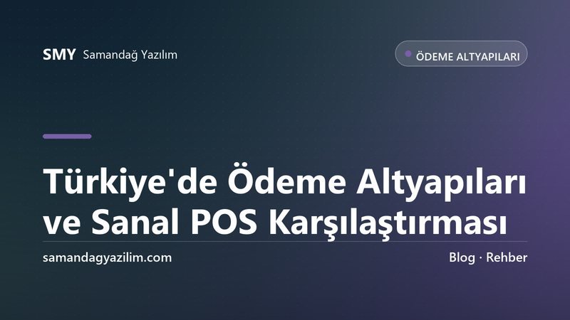 Online ödeme altyapısı ve sanal POS ekranı